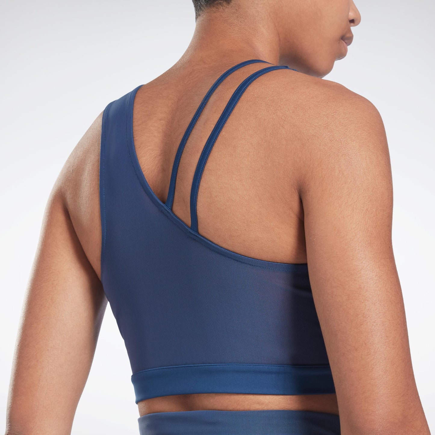 Reebok Apparel Women Lux Perform Crop Top BATBLU