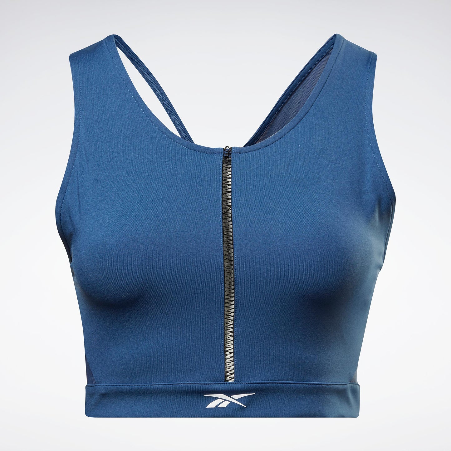 Reebok Apparel Women Lux Perform Crop Top BATBLU