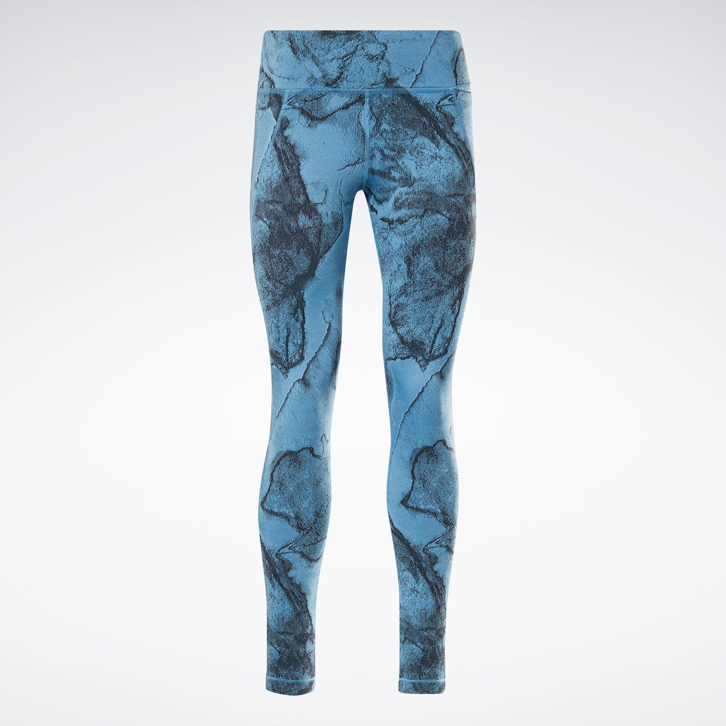 Reebok Apparel Women Lux Jacquard Leggings ESSBLU