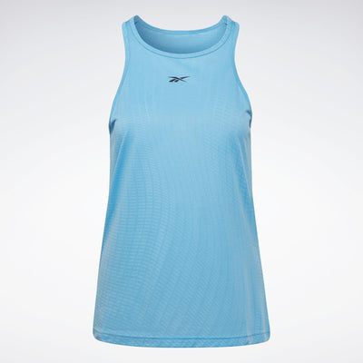 Reebok Apparel Women United By Fitness Perforated Tank Top ESSBLU