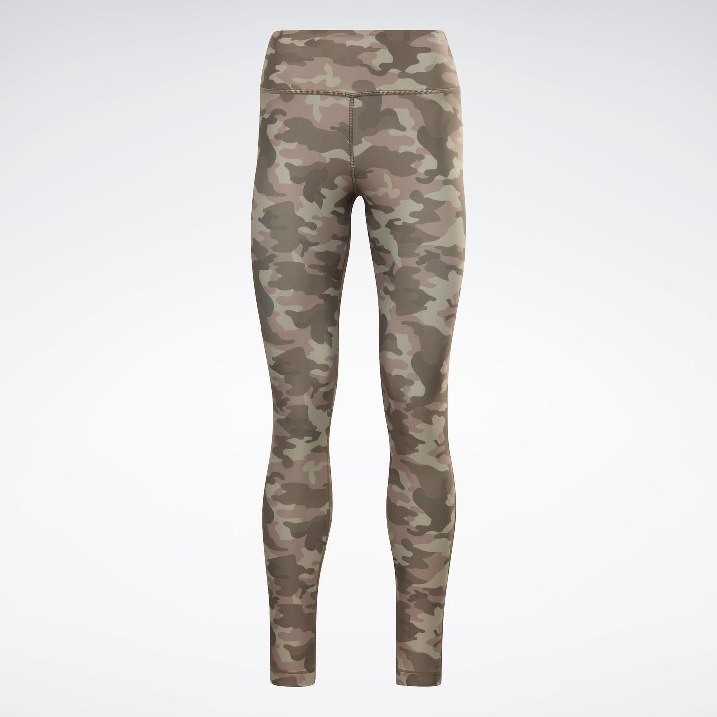 Reebok Apparel Women Lux Bold Camo Print Leggings ARMGRN