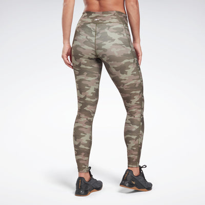 Reebok Apparel Women TS LUX BOLD TIGHT - ARMGRN