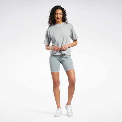 Reebok Apparel Women Classics Natural Dye Boxy T-Shirt PUGRY3