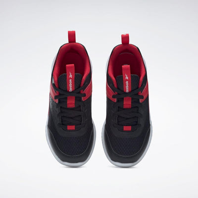 Reebok Footwear Kids Reebok Rush Runner 4 Shoes - Pre-School CBLACK/VECRED/FTWWHT