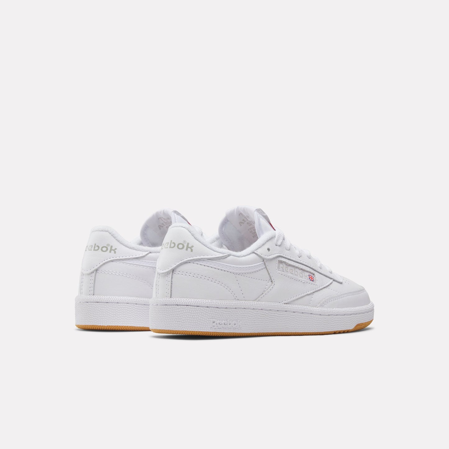 REEBOK FOOTWEAR WOMEN Club C 85 Shoes WHT/LIGHT GRY/GUM