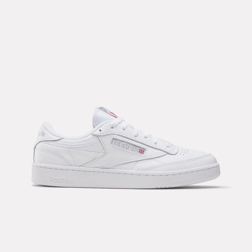 Chaussures Reebok Hommes CLUB C 85 INT-WHT/SHEER GREY