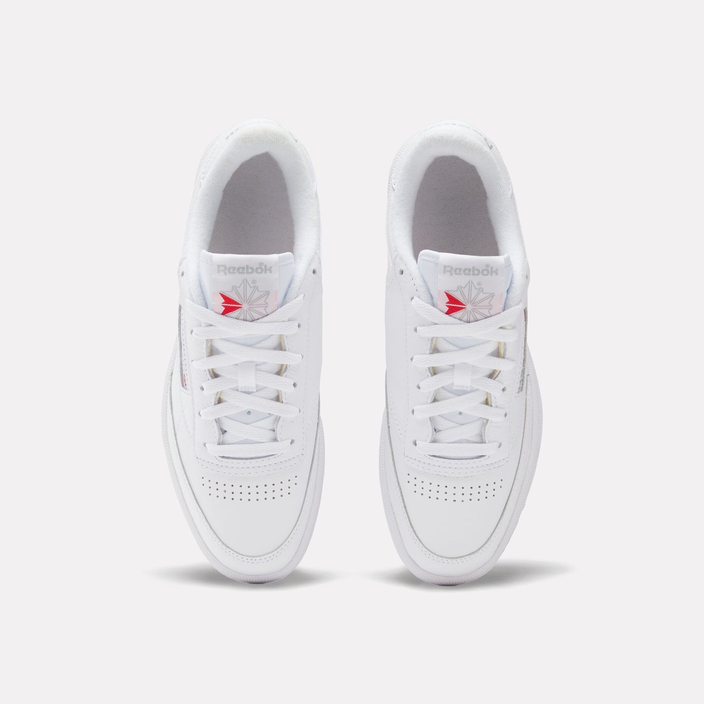 Chaussures Reebok Hommes CLUB C 85 INT-WHT/SHEER GREY
