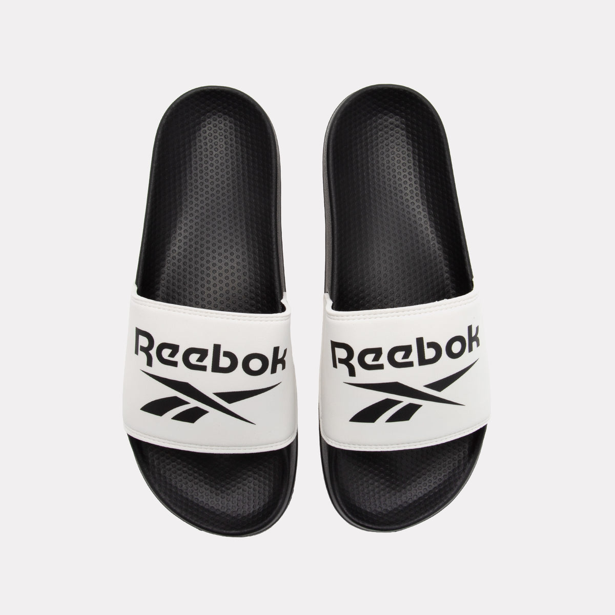 REEBOK FOOTWEAR UNISEX RBK Fulgere Swim Slides CBLACK/CHALK/CBLACK