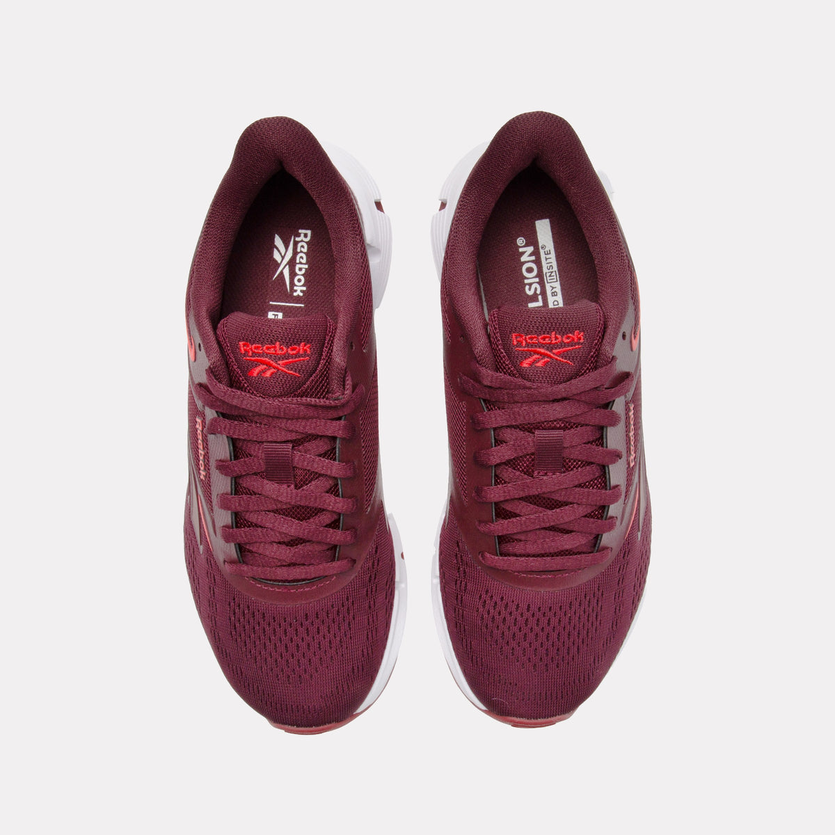 REEBOK FOOTWEAR WOMEN Zig Dynamica 6 Shoes BLACK CHERRY/RETRO RED/LUXE GR