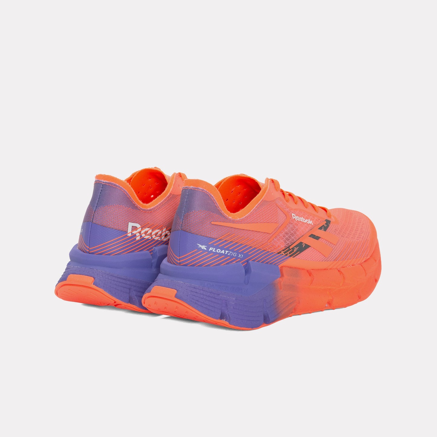 REEBOK FOOTWEAR UNISEX FloatZig X1 Shoes FLASH ORANGE