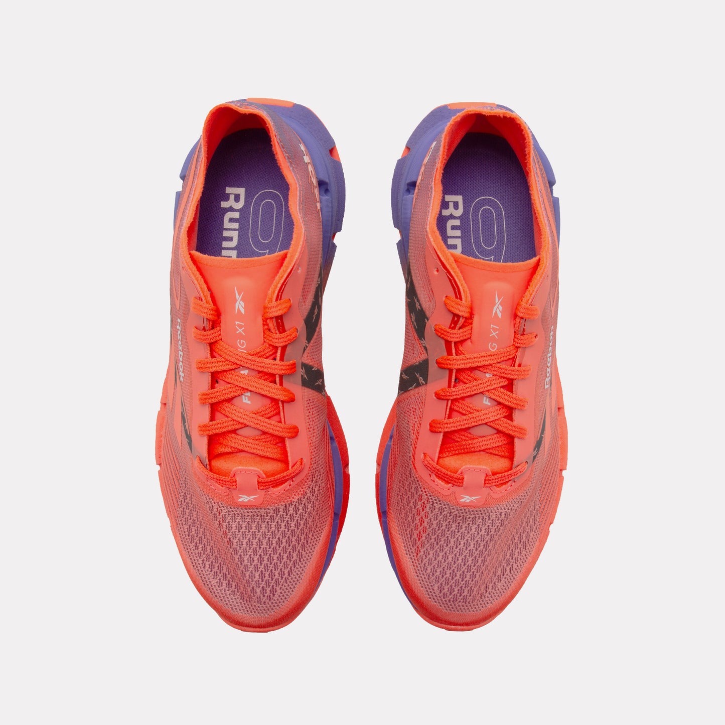 REEBOK FOOTWEAR UNISEX FloatZig X1 Shoes FLASH ORANGE