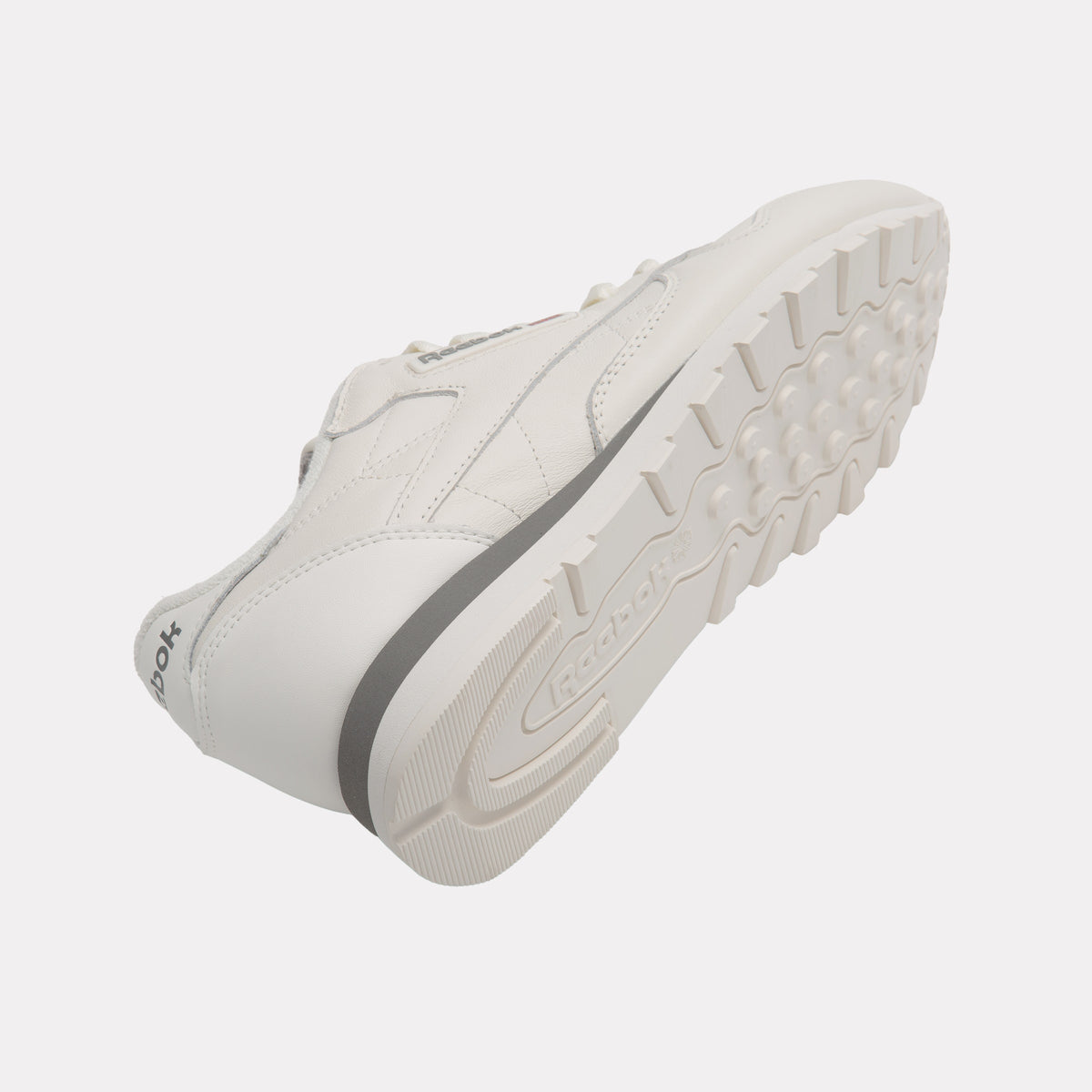 REEBOK FOOTWEAR UNISEX Classic Leather Shoes UNISEX CHALK/CHALK/GREY 4