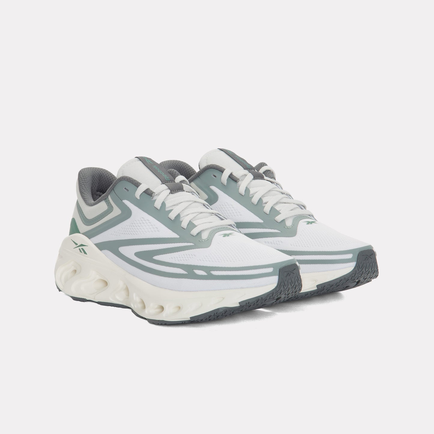 REEBOK FOOTWEAR UNISEX Fuel Flex Run Shoes FTWR WHITE/LIGHT FOG/FIELD GRE