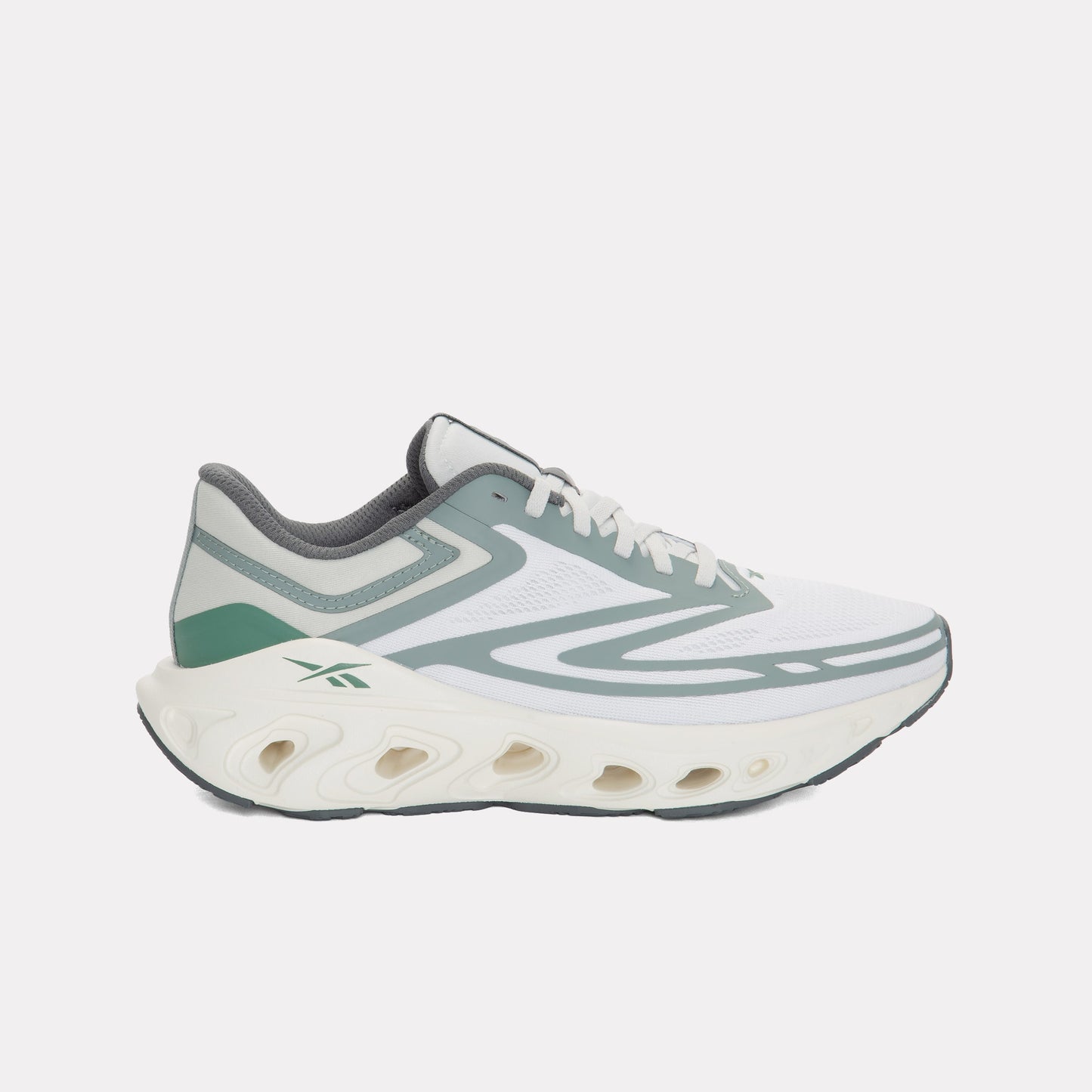 REEBOK FOOTWEAR UNISEX Fuel Flex Run Shoes FTWR WHITE/LIGHT FOG/FIELD GRE