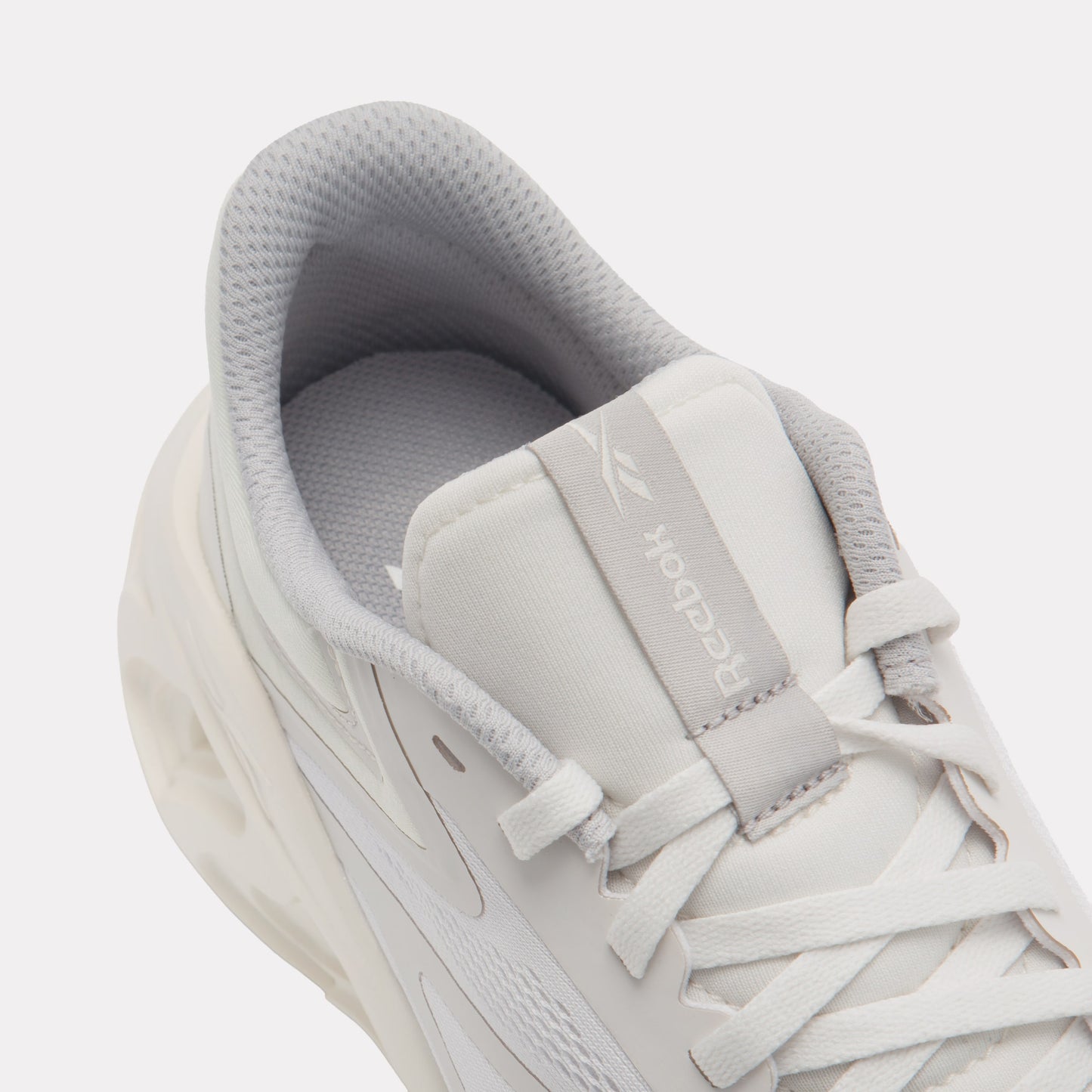 REEBOK FOOTWEAR UNISEX Fuel Flex Run Shoes GREY 1/BARELY GREY/CHALK