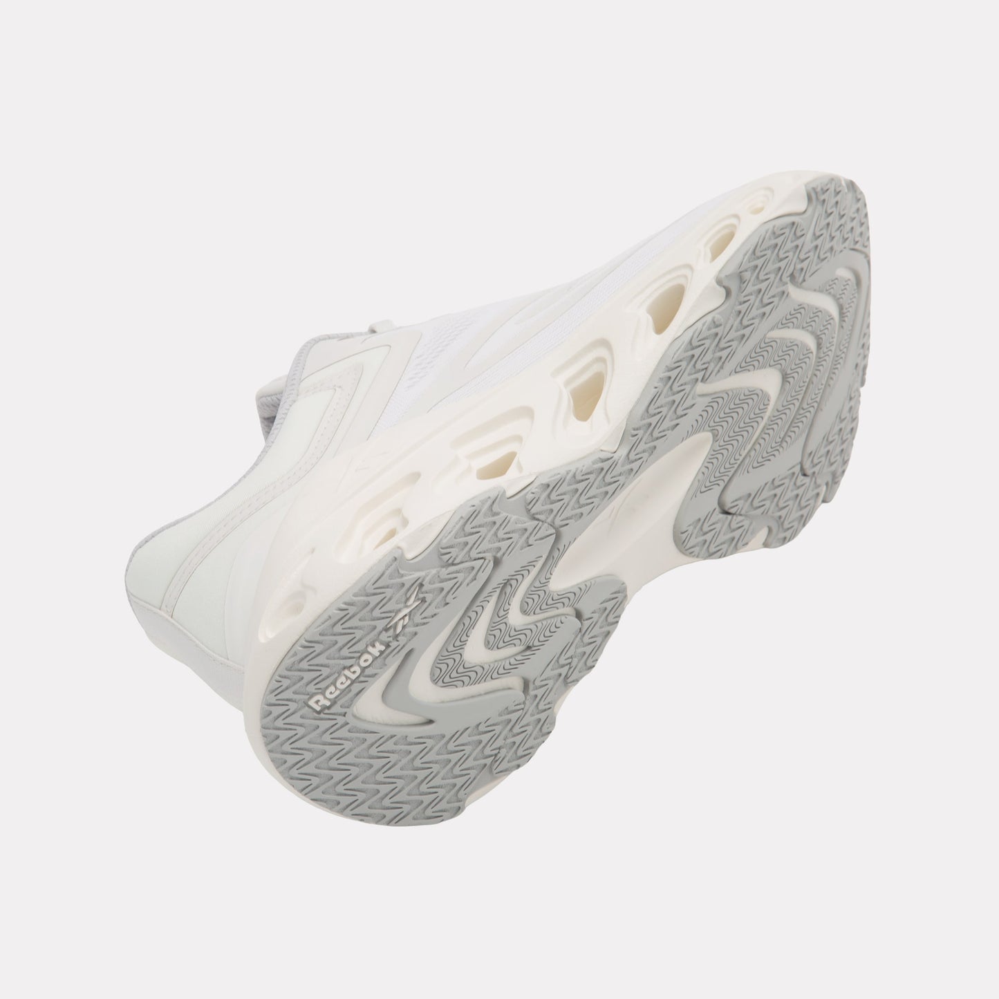 REEBOK FOOTWEAR UNISEX Fuel Flex Run Shoes GREY 1/BARELY GREY/CHALK