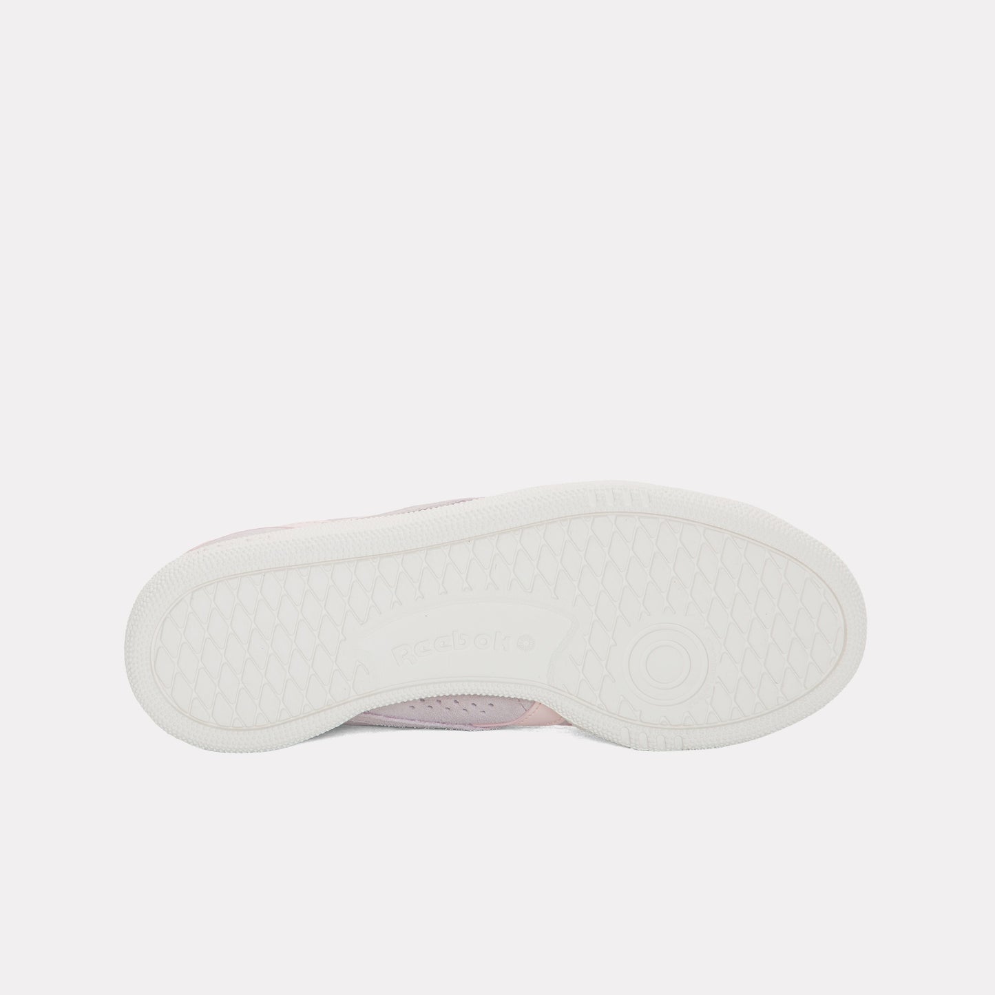 REEBOK FOOTWEAR WOMEN CLUB C GROUNDS UK WOMEN MUTEDMAUVE/PUREPINK/CHALK