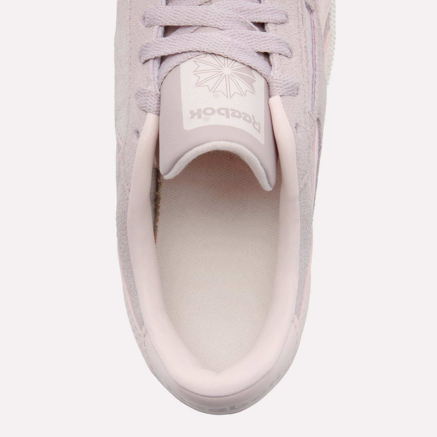 REEBOK FOOTWEAR WOMEN CLUB C GROUNDS UK WOMEN MUTEDMAUVE/PUREPINK/CHALK