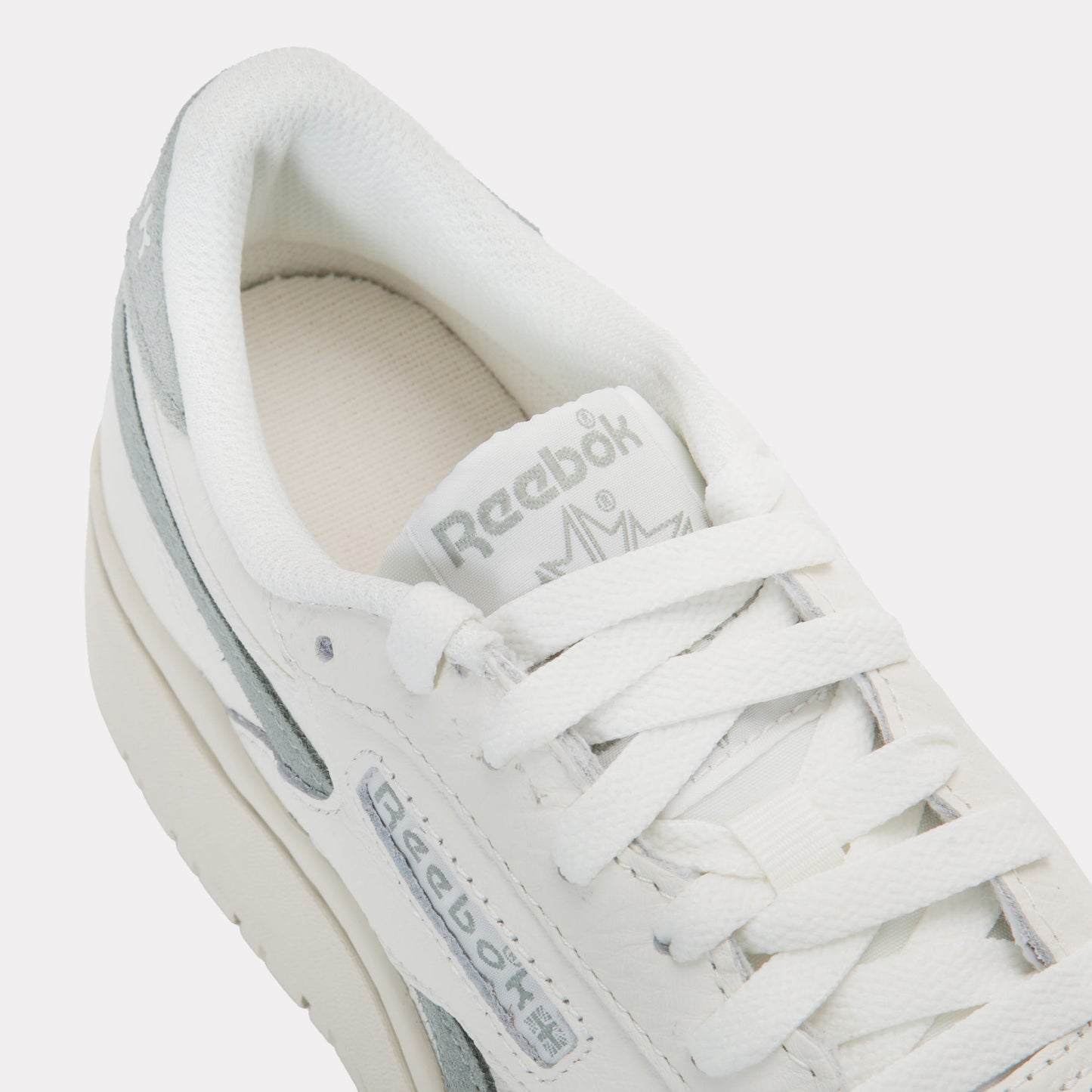 REEBOK FOOTWEAR WOMEN Club C Double Revenge Shoes CHALK/LIGHTFOG/PEARLGREY