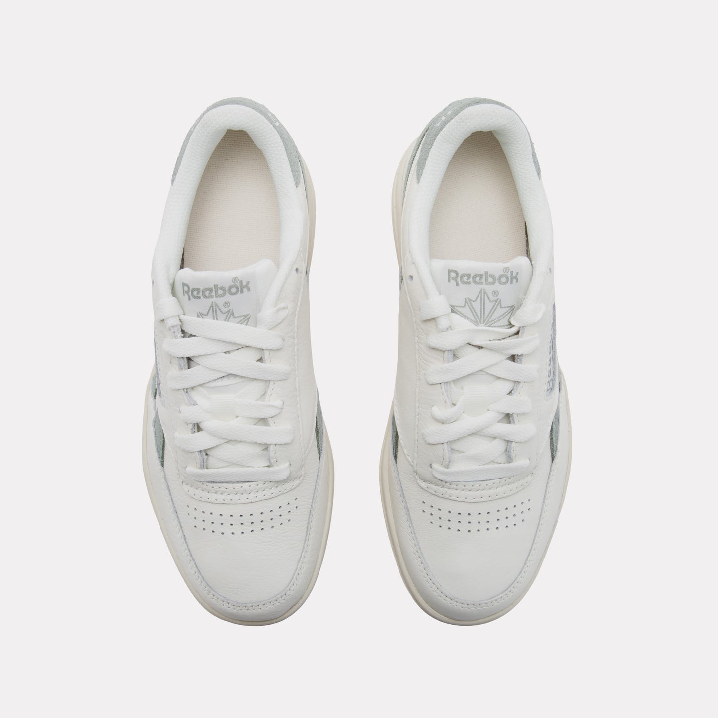 REEBOK FOOTWEAR WOMEN Club C Double Revenge Shoes CHALK/LIGHTFOG/PEARLGREY