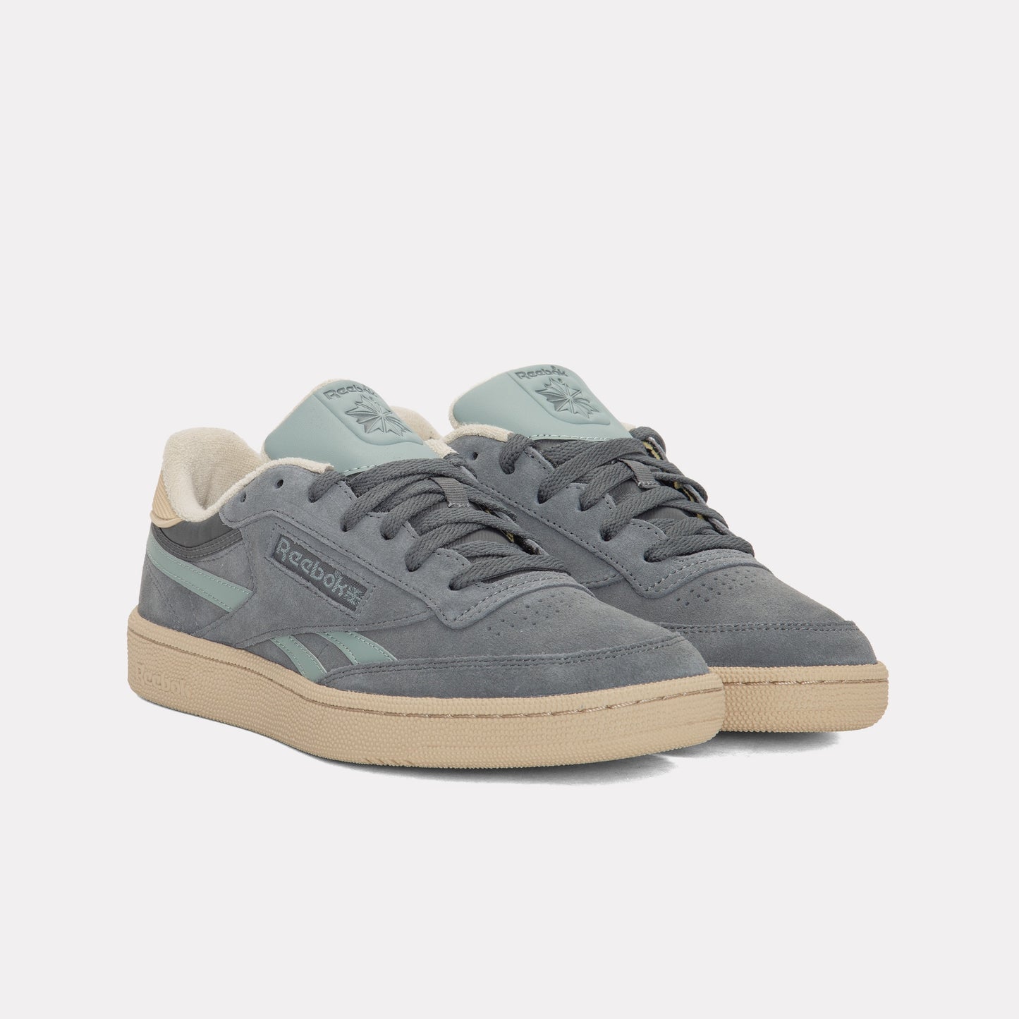 REEBOK FOOTWEAR UNISEX CLUB C REVENGE VINTAGE UNISEX GREY5/LIGHTFOG/SIMPLEBEIGE