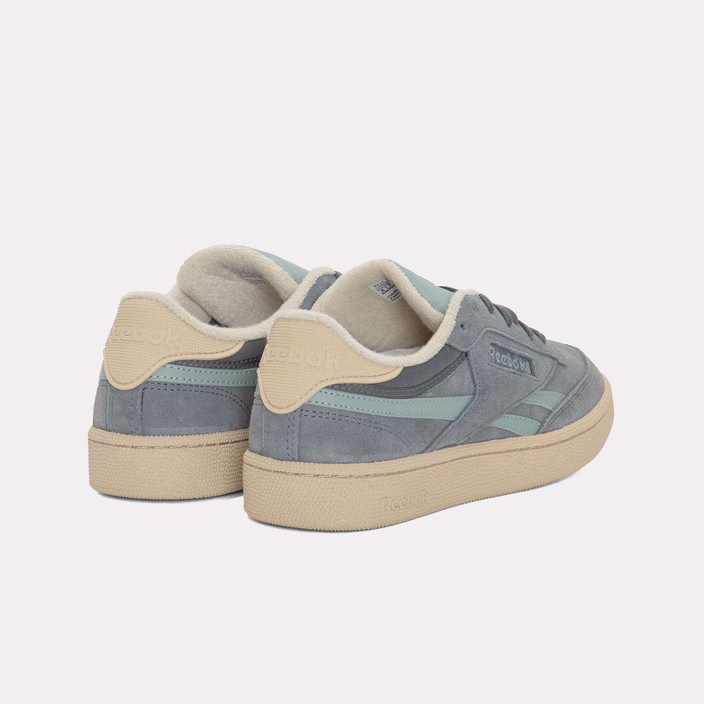 REEBOK FOOTWEAR UNISEX CLUB C REVENGE VINTAGE UNISEX GREY5/LIGHTFOG/SIMPLEBEIGE