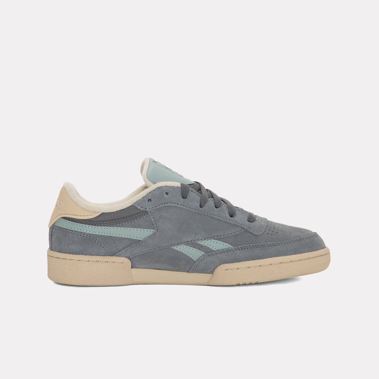 REEBOK FOOTWEAR UNISEX CLUB C REVENGE VINTAGE UNISEX GREY5/LIGHTFOG/SIMPLEBEIGE