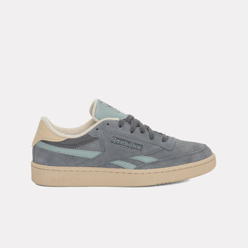 REEBOK FOOTWEAR UNISEX CLUB C REVENGE VINTAGE UNISEX GREY5/LIGHTFOG/SIMPLEBEIGE