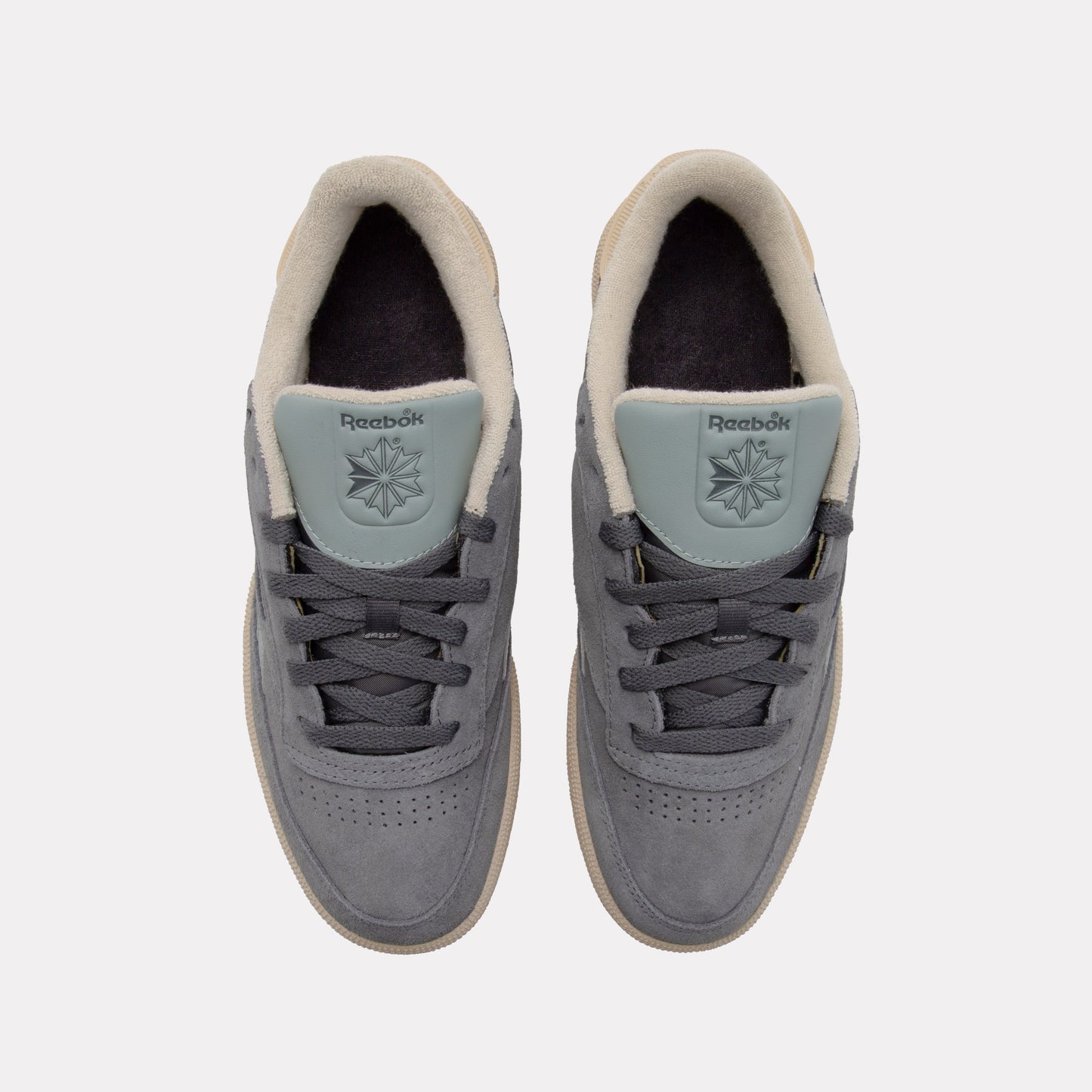 REEBOK FOOTWEAR UNISEX CLUB C REVENGE VINTAGE UNISEX GREY5/LIGHTFOG/SIMPLEBEIGE
