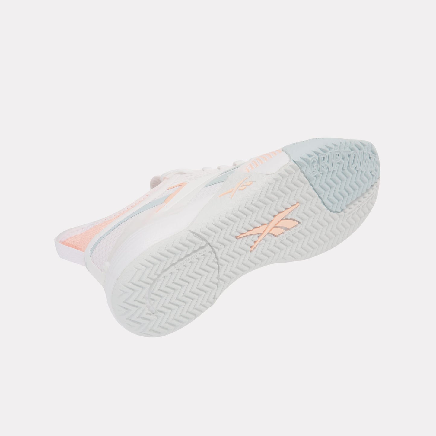 REEBOK FOOTWEAR WOMEN Nano Court Shoes FTWR WHITE/PEARL GREY/FUTURE P