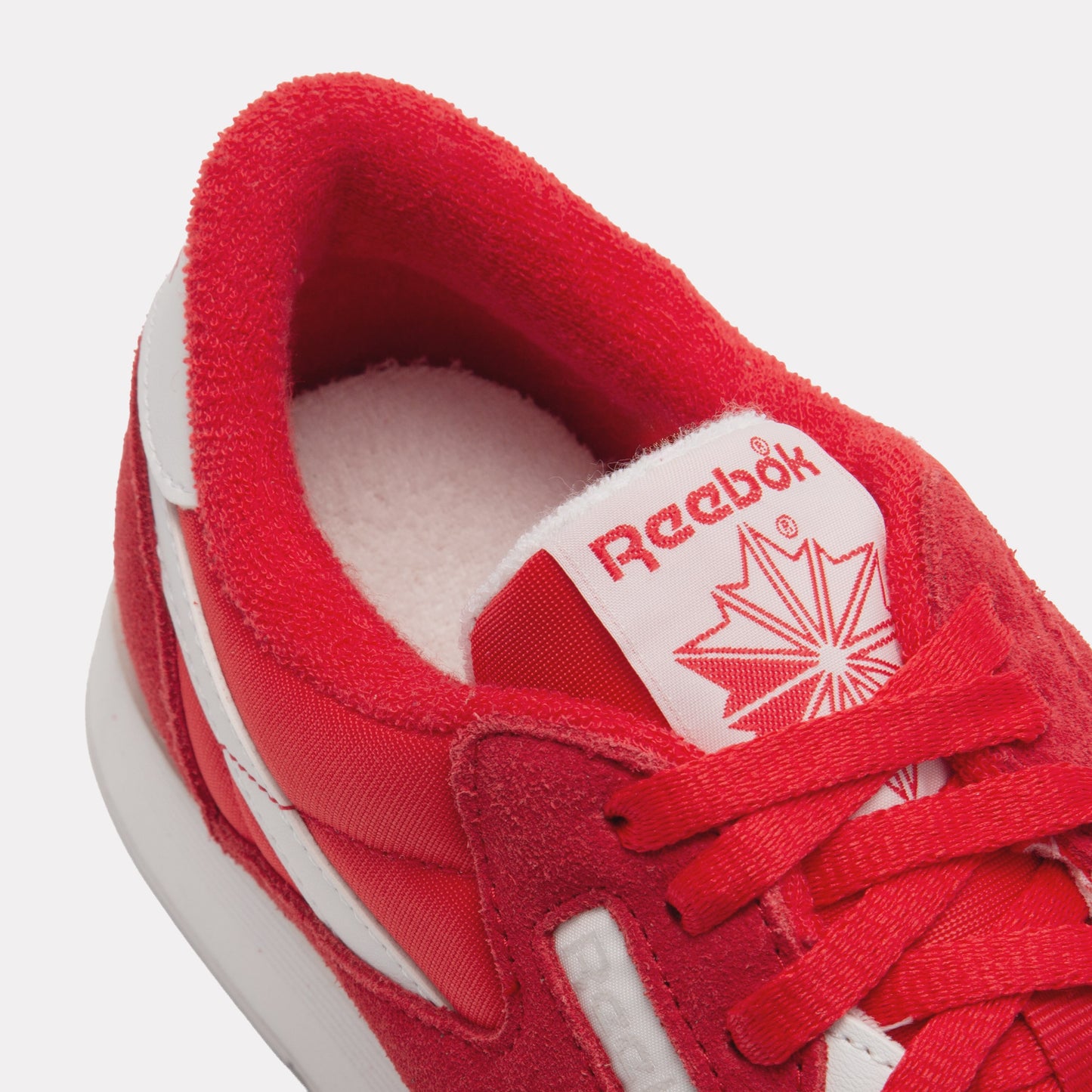 REEBOK FOOTWEAR UNISEX Classic Nylon Shoes SPORT RED/SPORT RED/FTWR WHITE