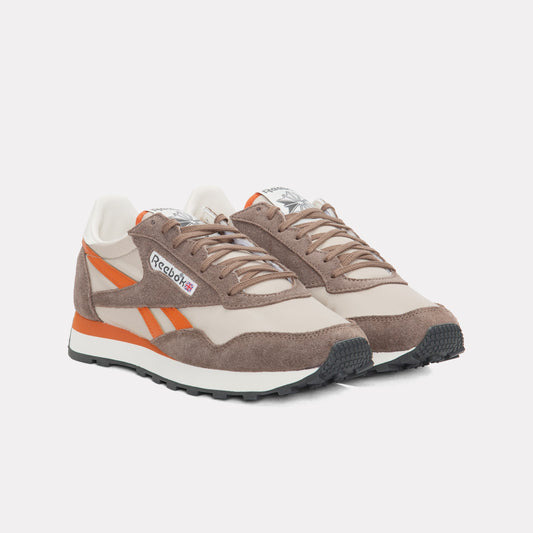 REEBOK FOOTWEAR UNISEX Aztec II Shoes TREK GREY/MINERAL GREY/RUST OR