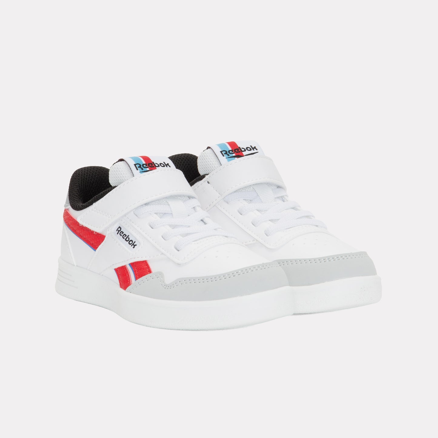 REEBOK FOOTWEAR KIDS Court Advance Shoes – Pre-School WHITE/VECTORRED/BLACK
