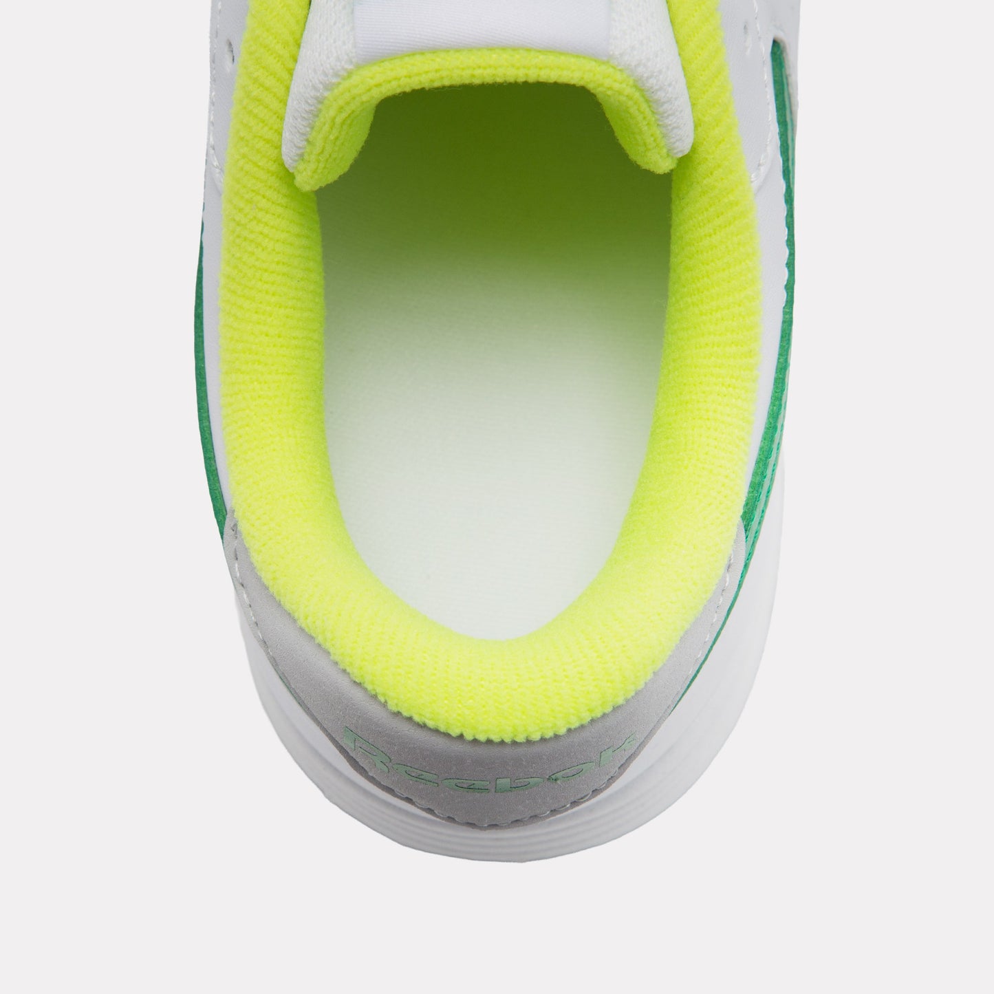 REEBOK FOOTWEAR KIDS Court Advance Shoes – Pre-School WHITE/CLASSICGREEN/SOLARACIDYE