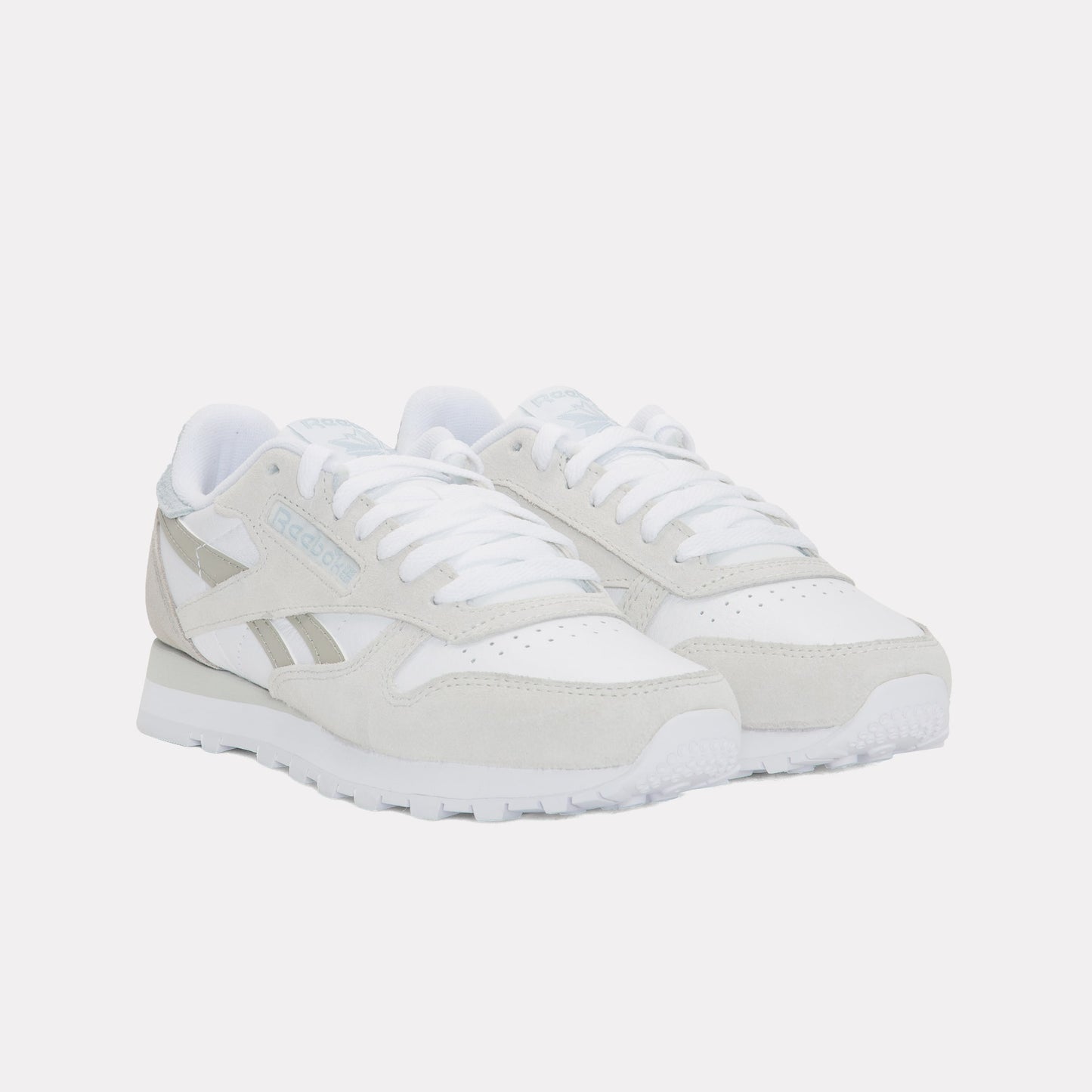 REEBOK FOOTWEAR WOMEN Classic Leather Shoes FTWRWHITE/SOFTGREY/ESCAPEGREY