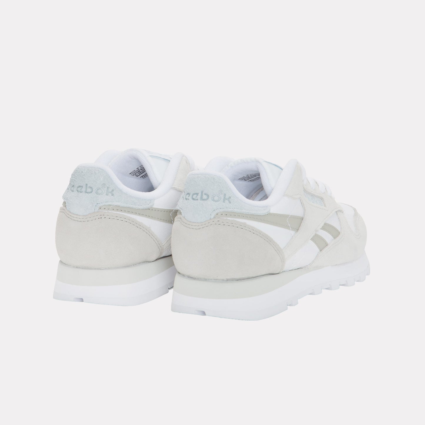 REEBOK FOOTWEAR WOMEN Classic Leather Shoes FTWRWHITE/SOFTGREY/ESCAPEGREY
