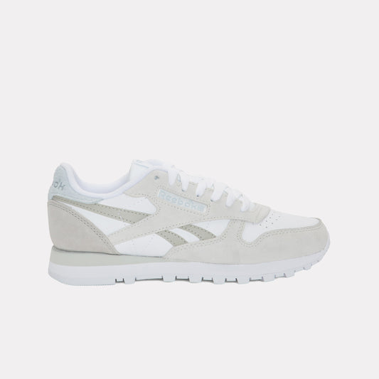 REEBOK FOOTWEAR WOMEN Classic Leather Shoes FTWRWHITE/SOFTGREY/ESCAPEGREY
