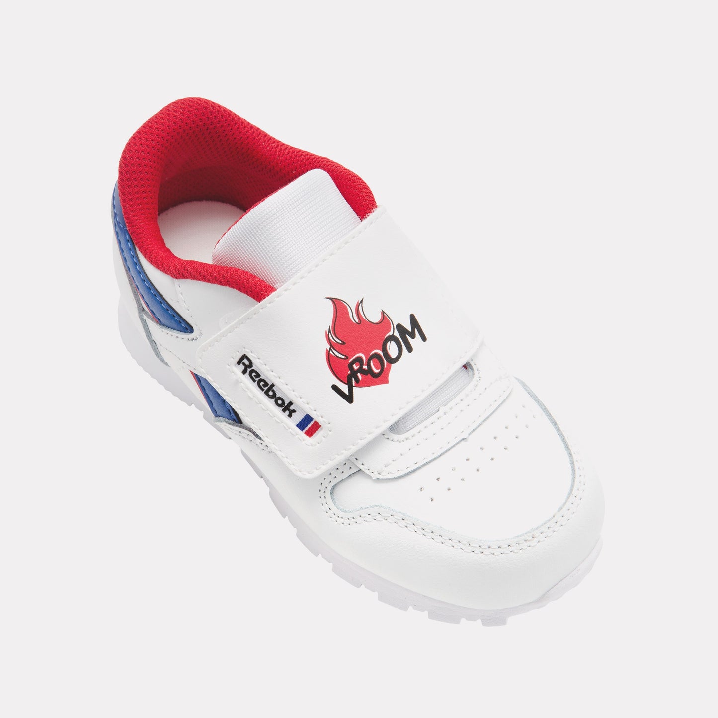 REEBOK FOOTWEAR KIDS Classic Leather Shoes – Baby & Toddler FTWRWHITE/VECTORBLUE/VECTORRED