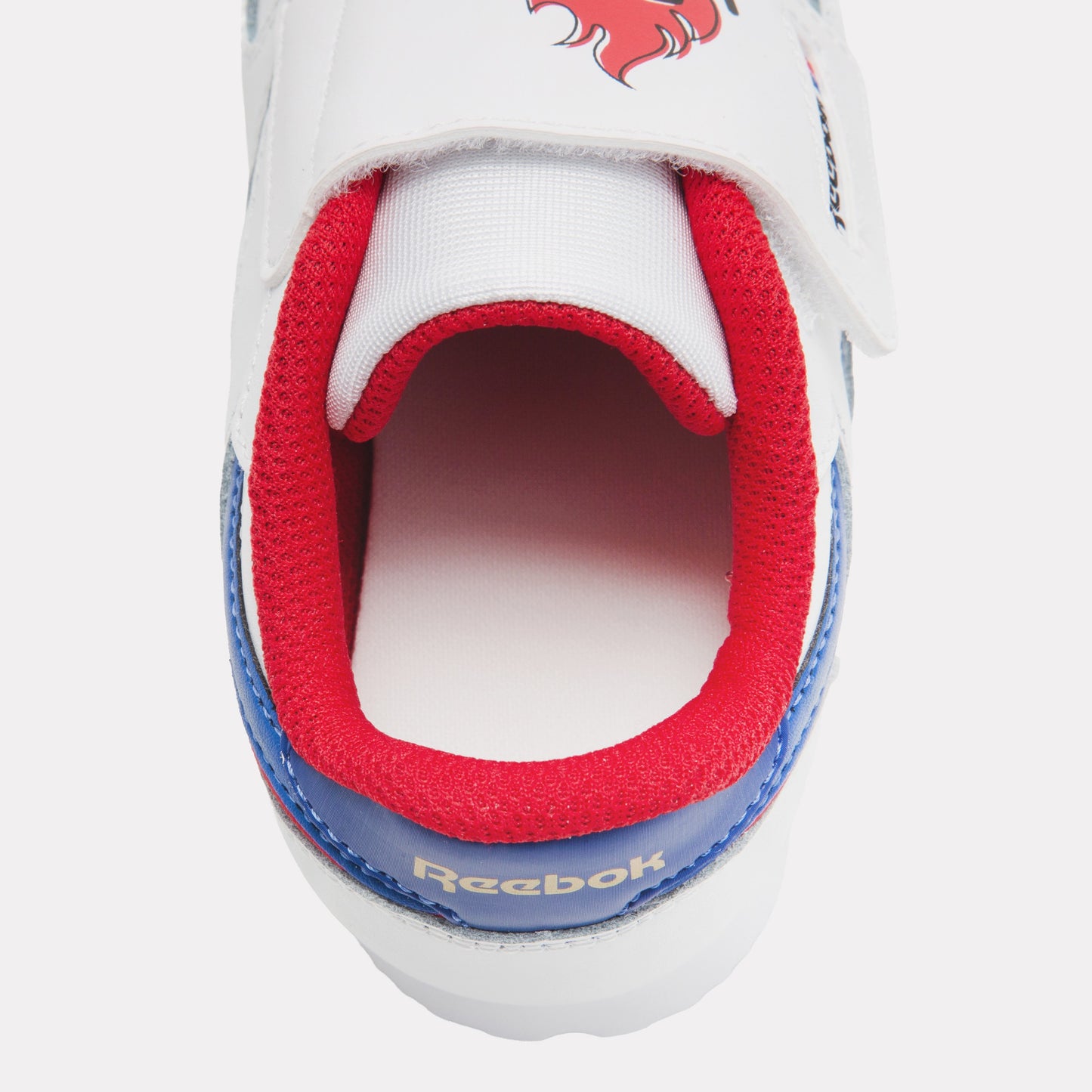 REEBOK FOOTWEAR KIDS Classic Leather Shoes – Baby & Toddler FTWRWHITE/VECTORBLUE/VECTORRED