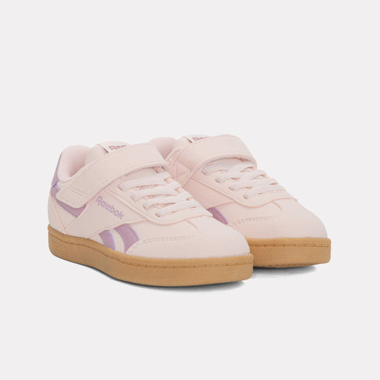 REEBOK FOOTWEAR KIDS REEBOK SMASH EDGE ELASTIC & TOP STRAP CHILD KIDS PUREPINK/BERRYCHILL/SGUM