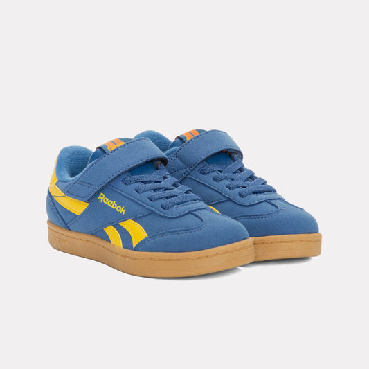 REEBOK FOOTWEAR KIDS Smash Edge Shoes - Pre-School ATHLETICBLUE/ALWAYSYELLOW/SGUM