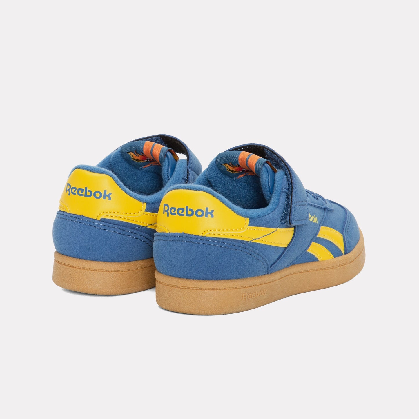 REEBOK FOOTWEAR KIDS Smash Edge Shoes - Pre-School ATHLETICBLUE/ALWAYSYELLOW/SGUM