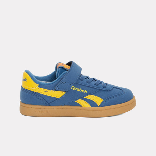 REEBOK FOOTWEAR KIDS Smash Edge Shoes - Pre-School ATHLETICBLUE/ALWAYSYELLOW/SGUM