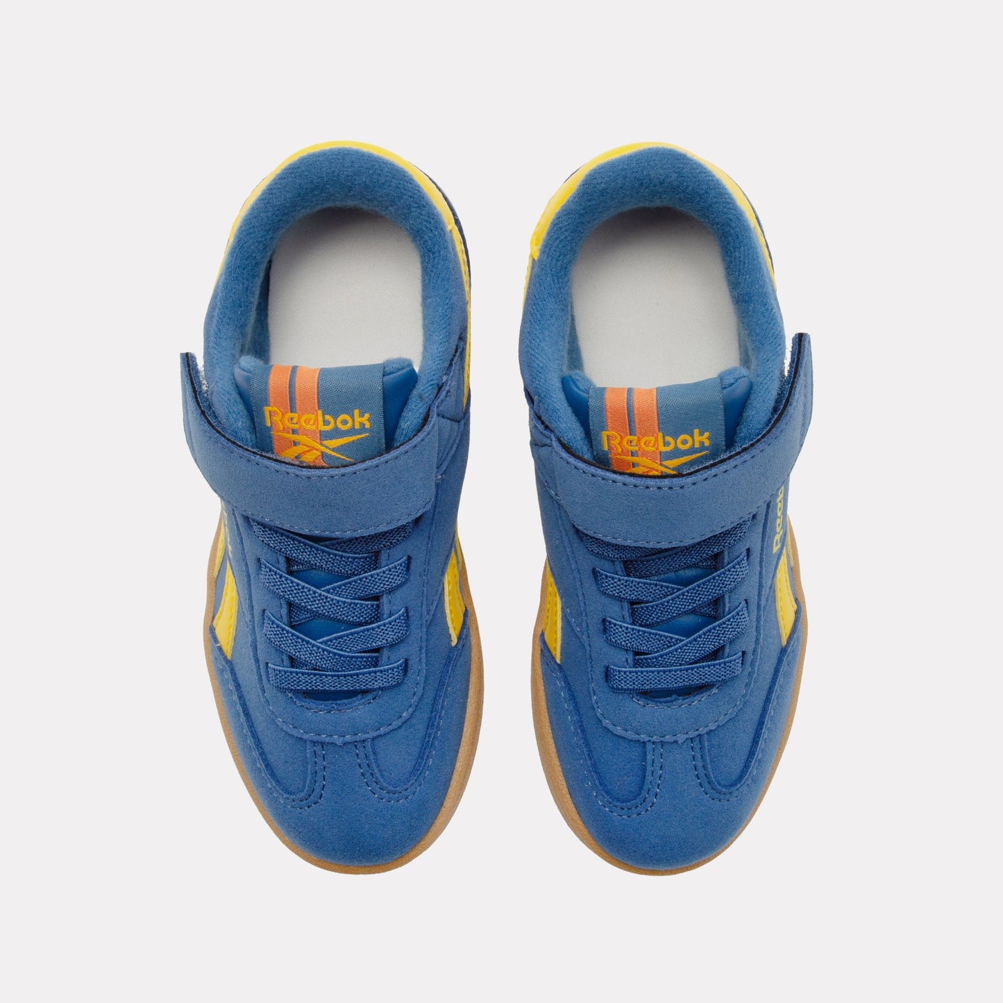 REEBOK FOOTWEAR KIDS Smash Edge Shoes - Pre-School ATHLETICBLUE/ALWAYSYELLOW/SGUM