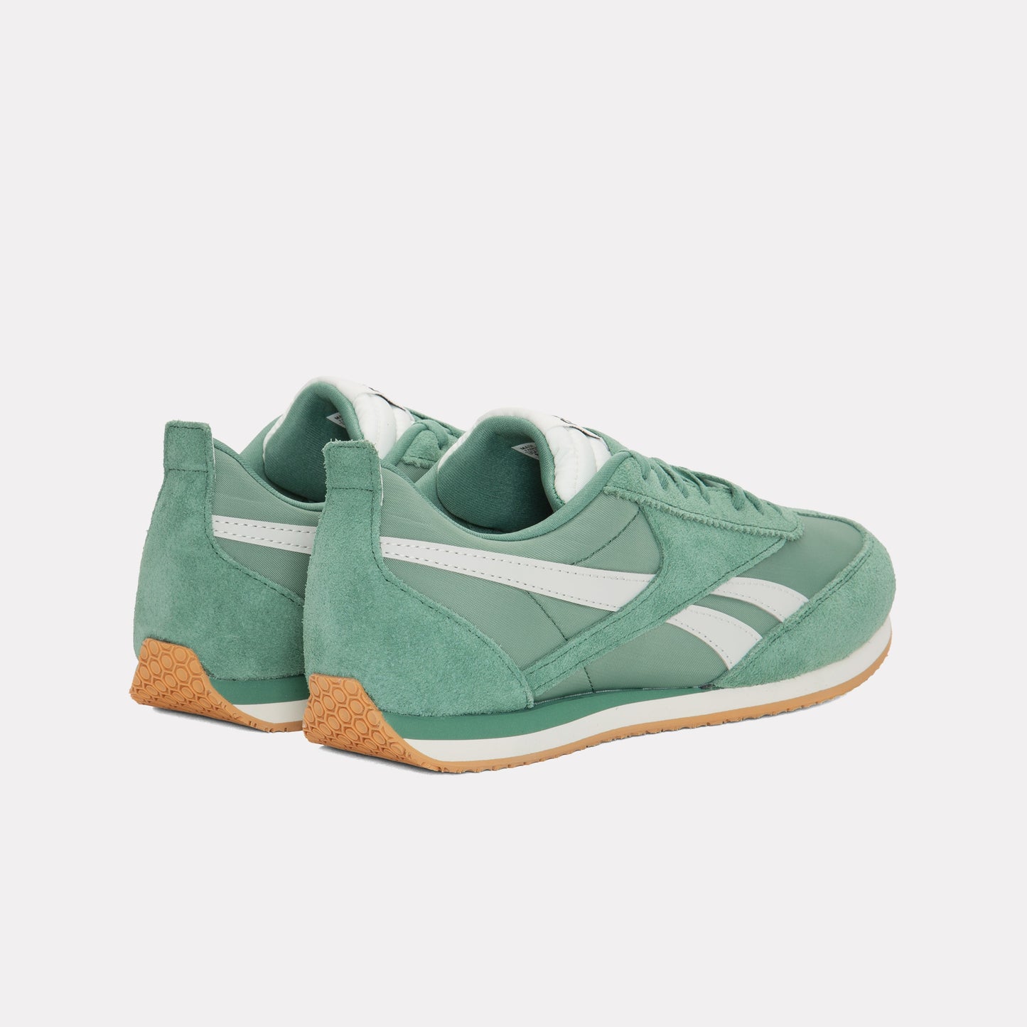 REEBOK FOOTWEAR UNISEX R100 Shoes SOFTGREY/FIELDGREEN/VINTAGECHA