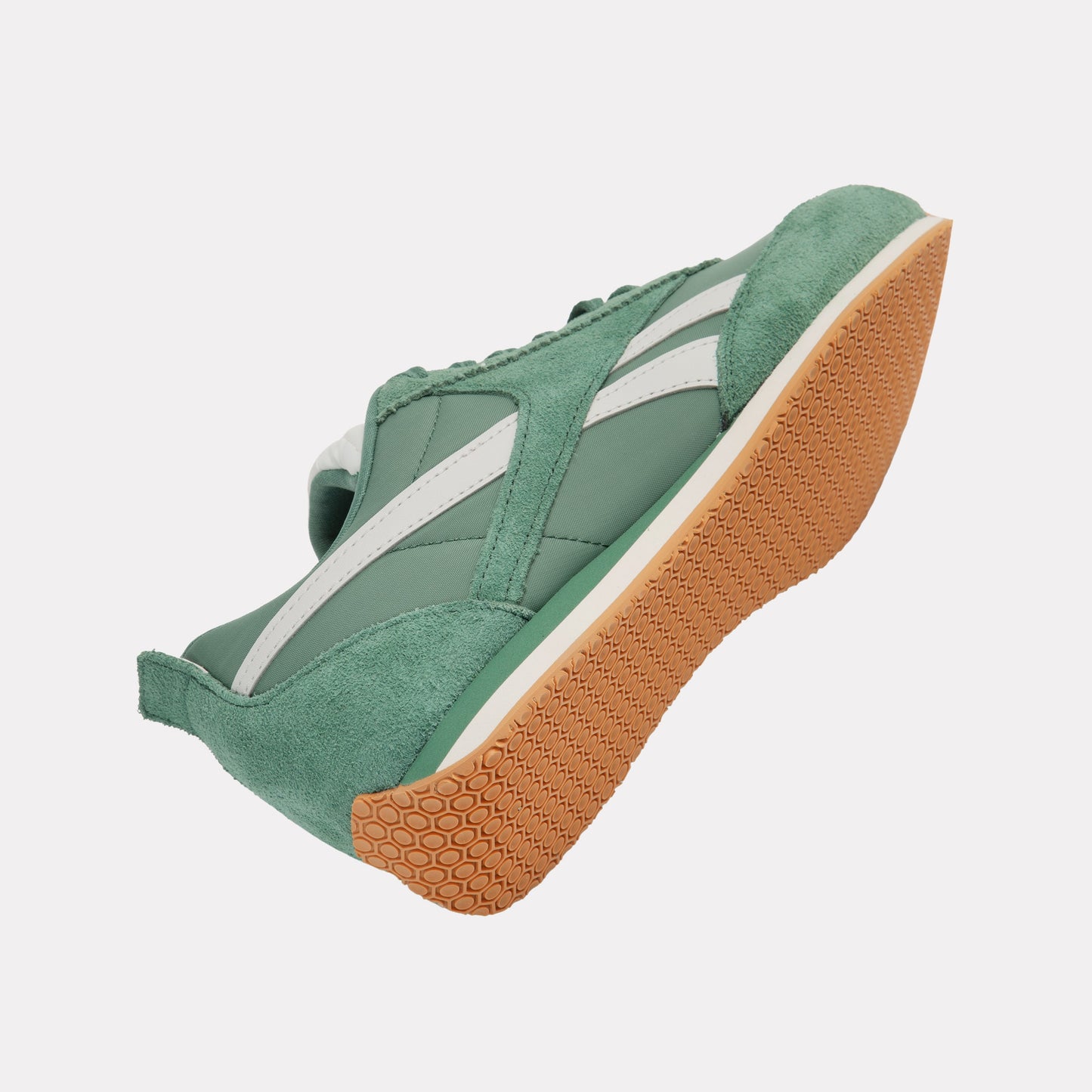 REEBOK FOOTWEAR UNISEX R100 Shoes SOFTGREY/FIELDGREEN/VINTAGECHA