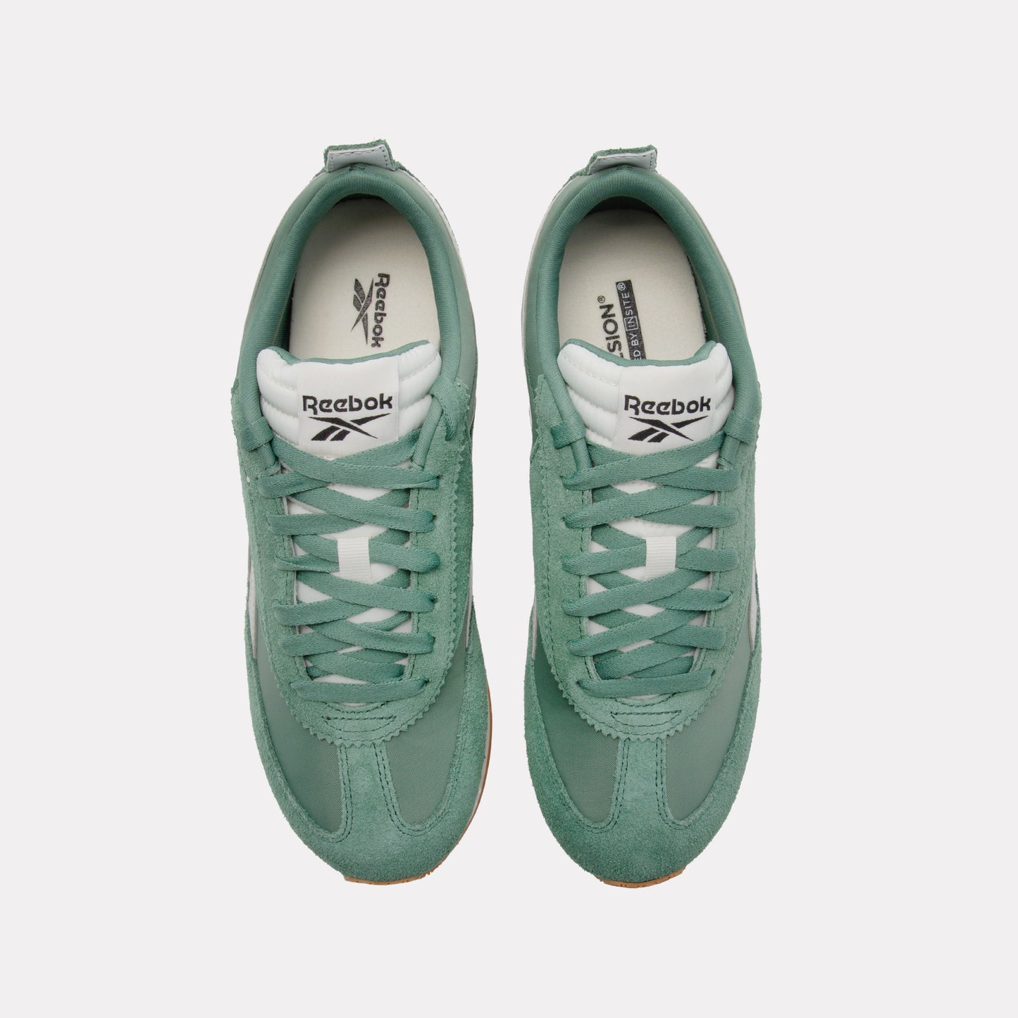 REEBOK FOOTWEAR UNISEX R100 Shoes SOFTGREY/FIELDGREEN/VINTAGECHA