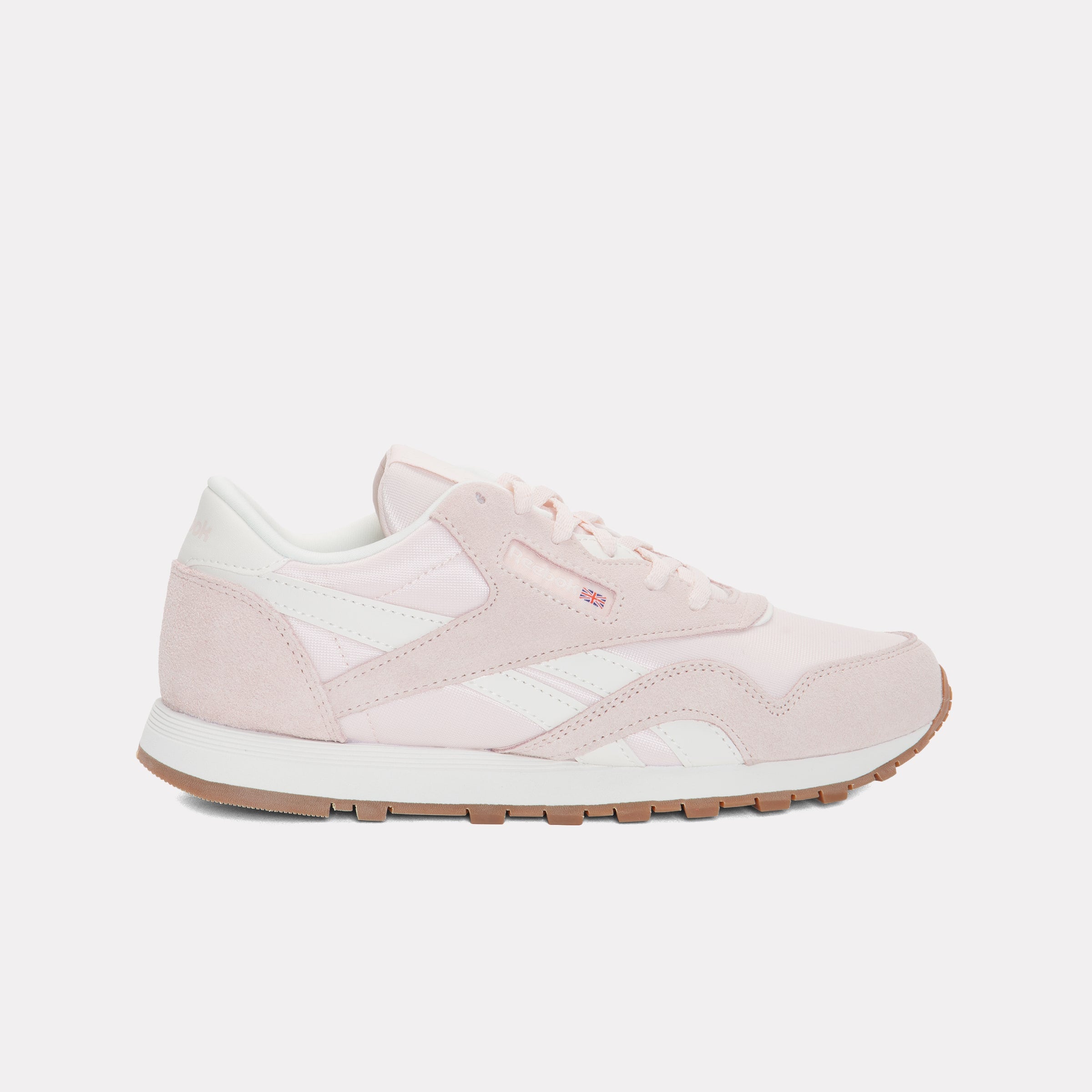 REEBOK FOOTWEAR KIDS Classic Nylon Shoes - Grade School PUREPINK/CHALK ...