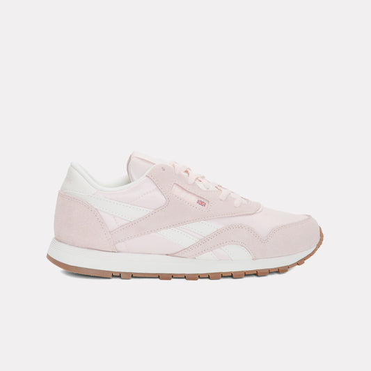 REEBOK FOOTWEAR KIDS Classic Nylon Shoes - Grade School PUREPINK/CHALK/GUM