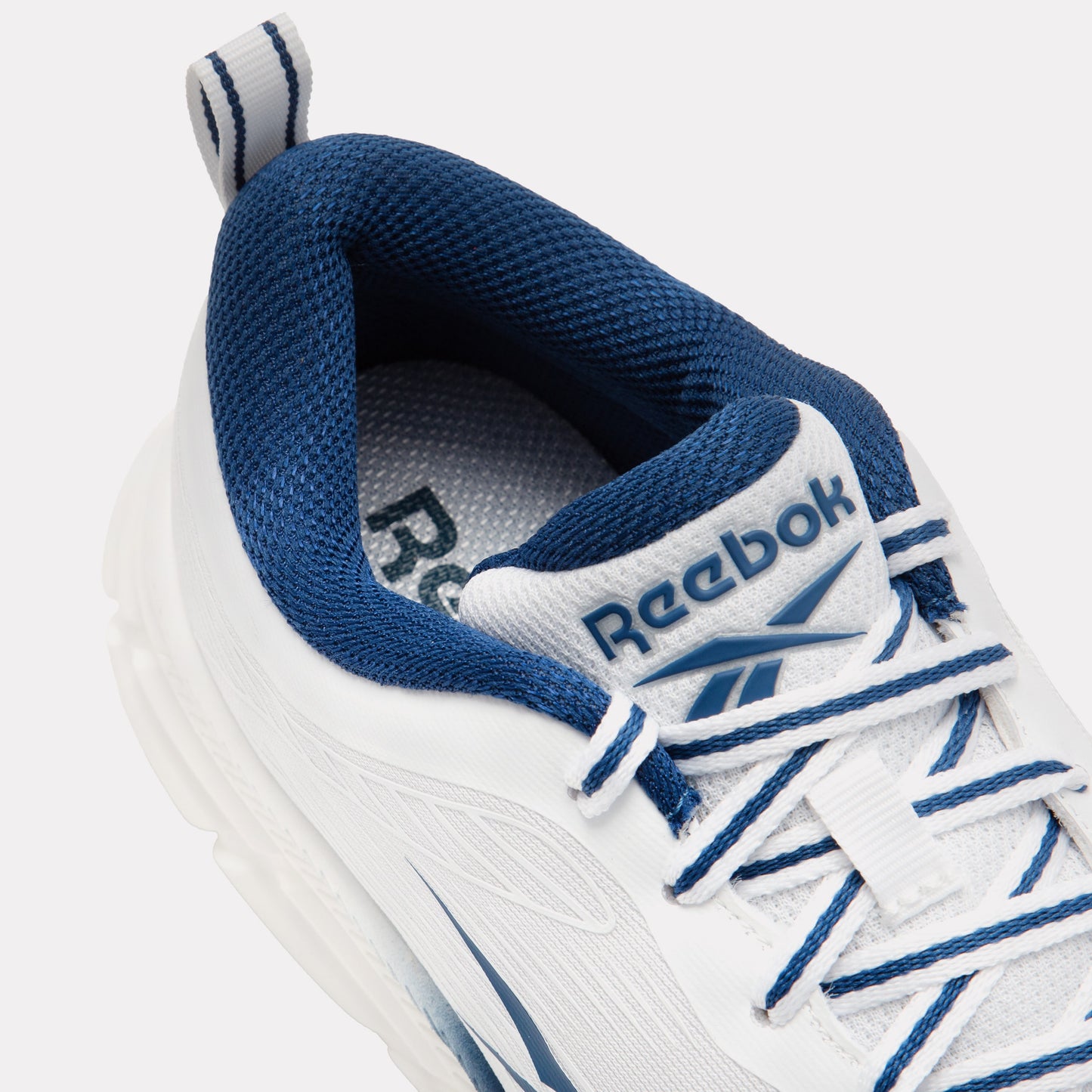 REEBOK FOOTWEAR MEN Road Strider Running Shoes WHITE/BLUE
